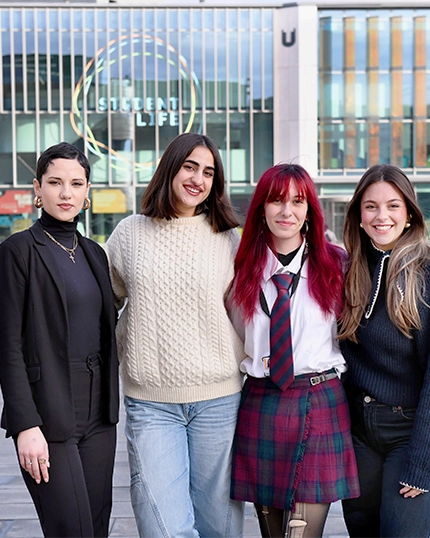 Ferrari Fashion School students at Teesside University.